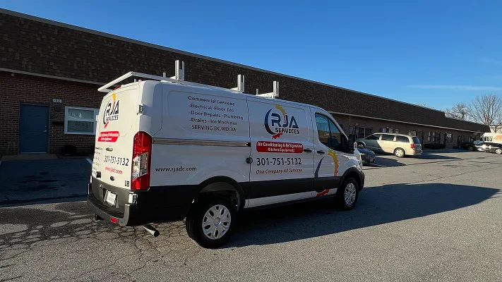 Vehicle wrap for RJA Services, photo 11.