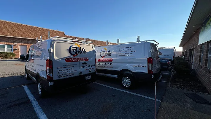 Vehicle wrap for RJA Services, photo 16.