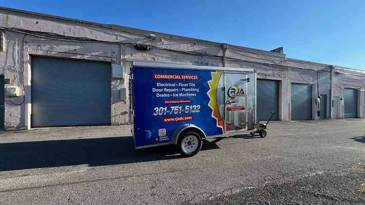 Vehicle wrap for RJA Services, photo 5.