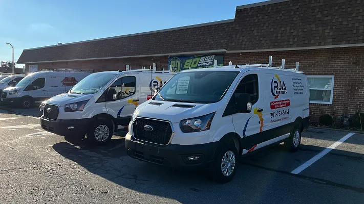 Vehicle wrap for RJA Services, photo 9.