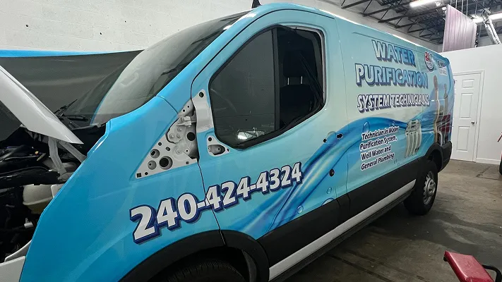 Vehicle wrap for Water Purification, photo 6.