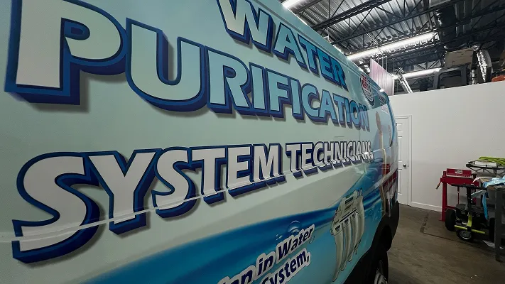 Vehicle wrap for Water Purification, photo 7.