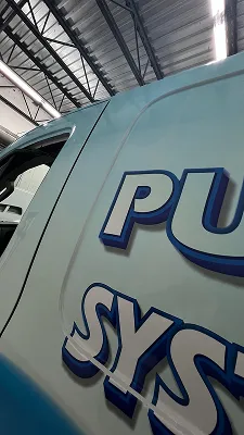 Vehicle wrap for Water Purification, photo 8.