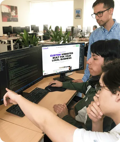 Equipo de Creavtive trabajando